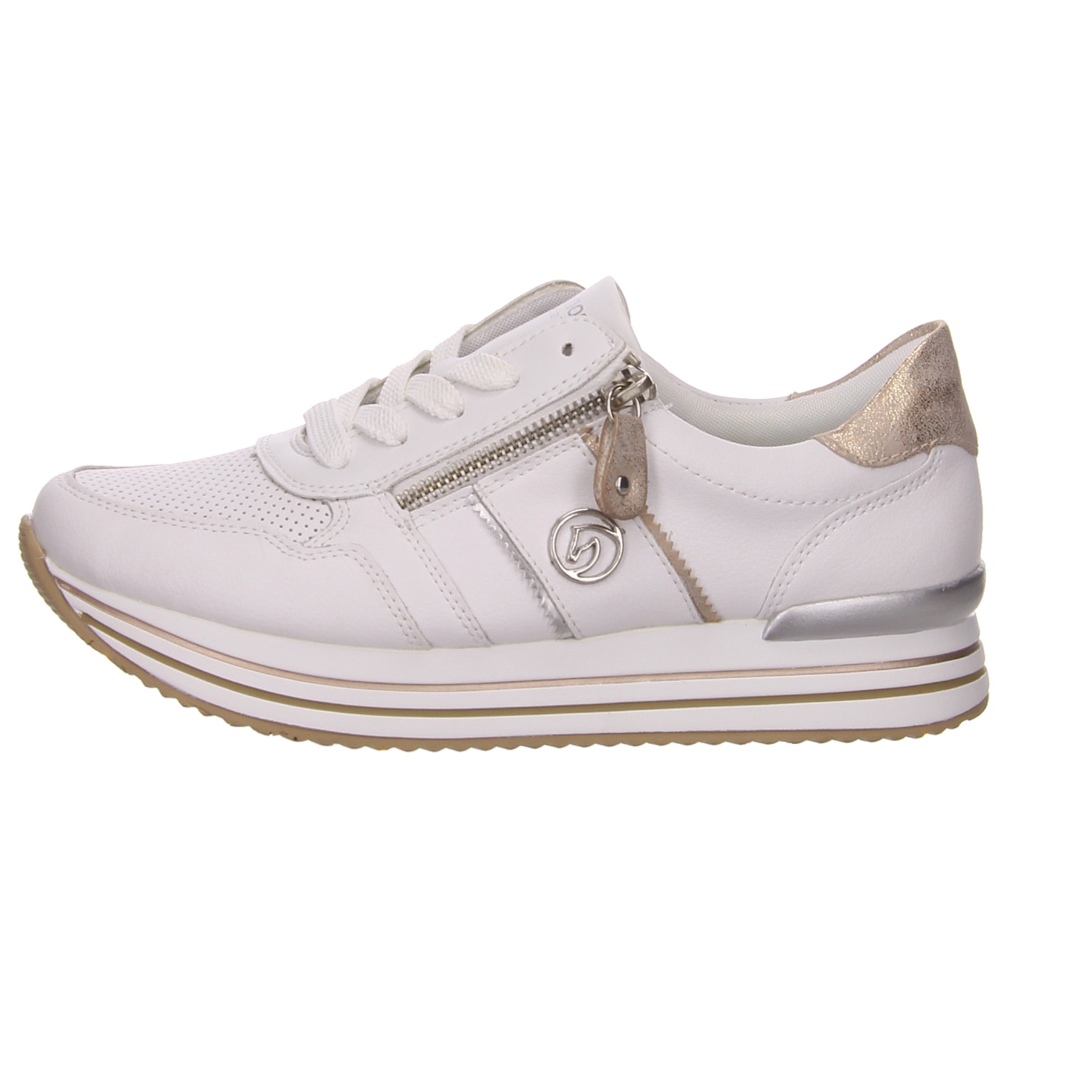 Remonte Sneaker weiß weiss/weiss kombi