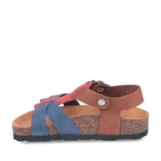 Sandales MARRON CHARLIE & FRIENDS CUIR