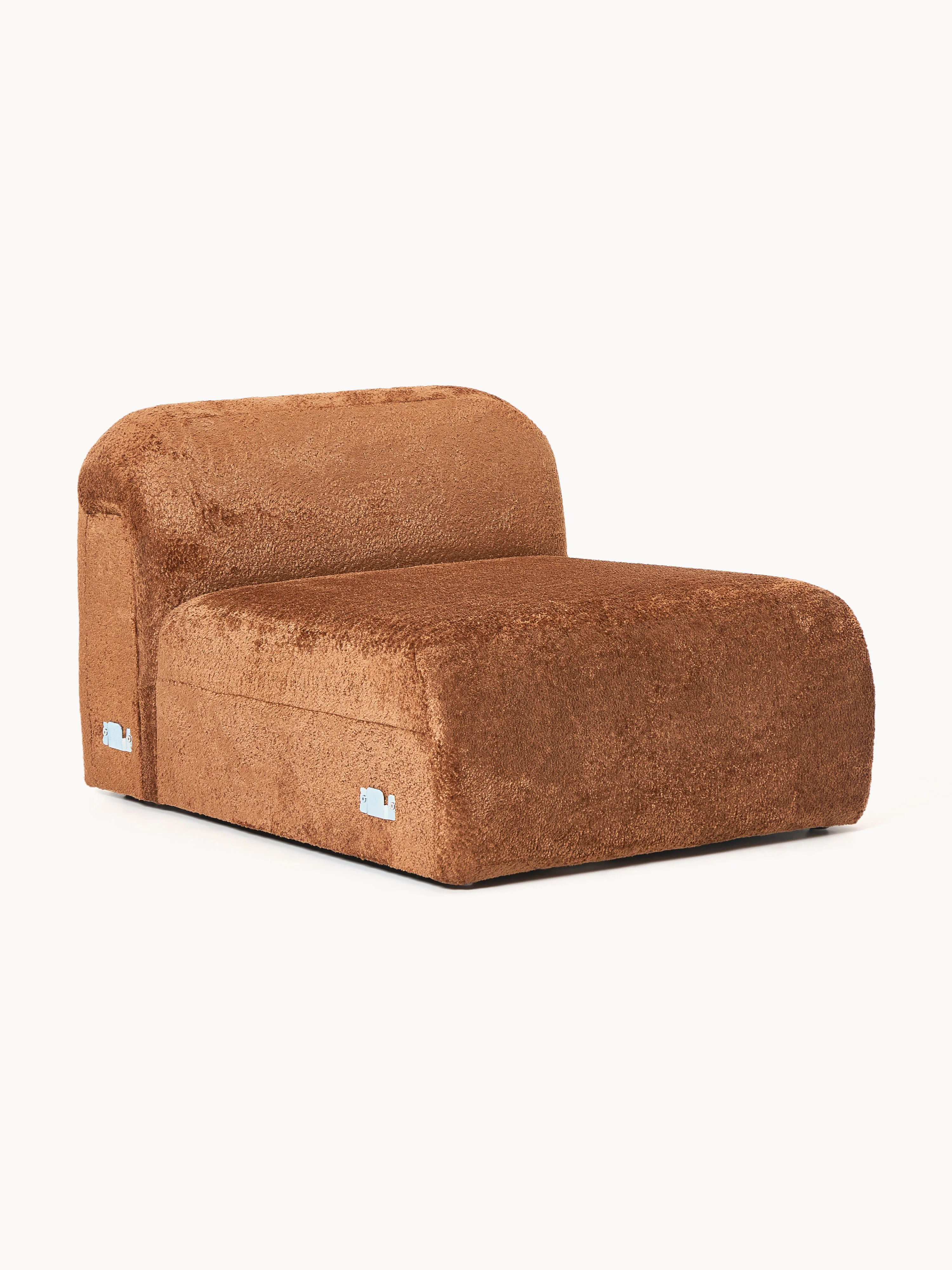 Middelste module Wolke van teddy-bouclé