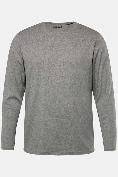 Men+ Langarmshirt, Basic, Rundhals, bis 8 XL