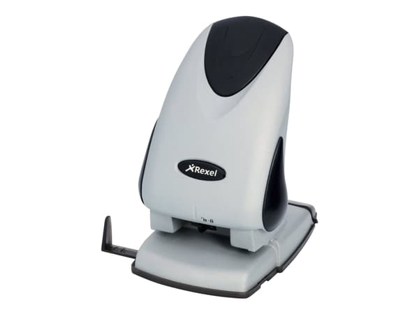 Rexel P265 - Hullstanser - robust - 65 ark - metall - svart/sølv