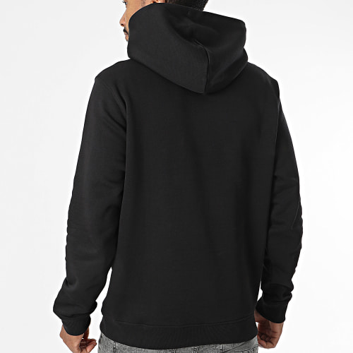 Sweat Capuche Badge 7988 Noir