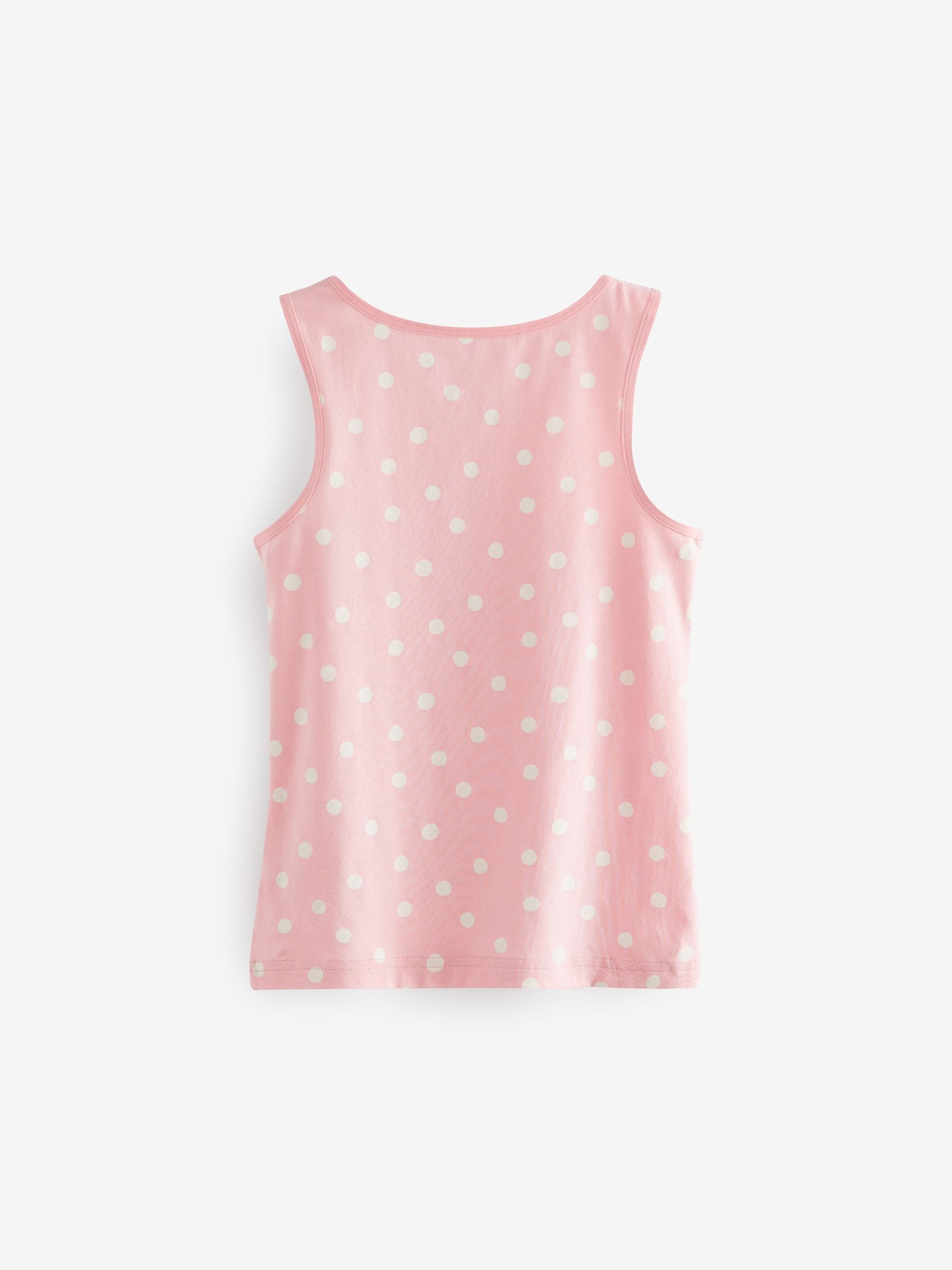 Roze - Set van 3 hemdjes met feeënprint (1,5-16 jr)
