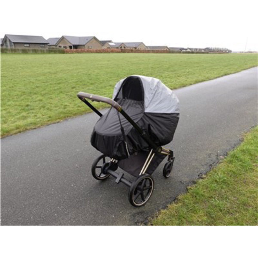 Køb BabyDan Super Safe Rain Cover – Barnevogn, Black, 100 Cm.