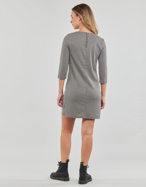 Only - ONLBRILLIANT 3/4 CHECK DRESS  JRS - Noir