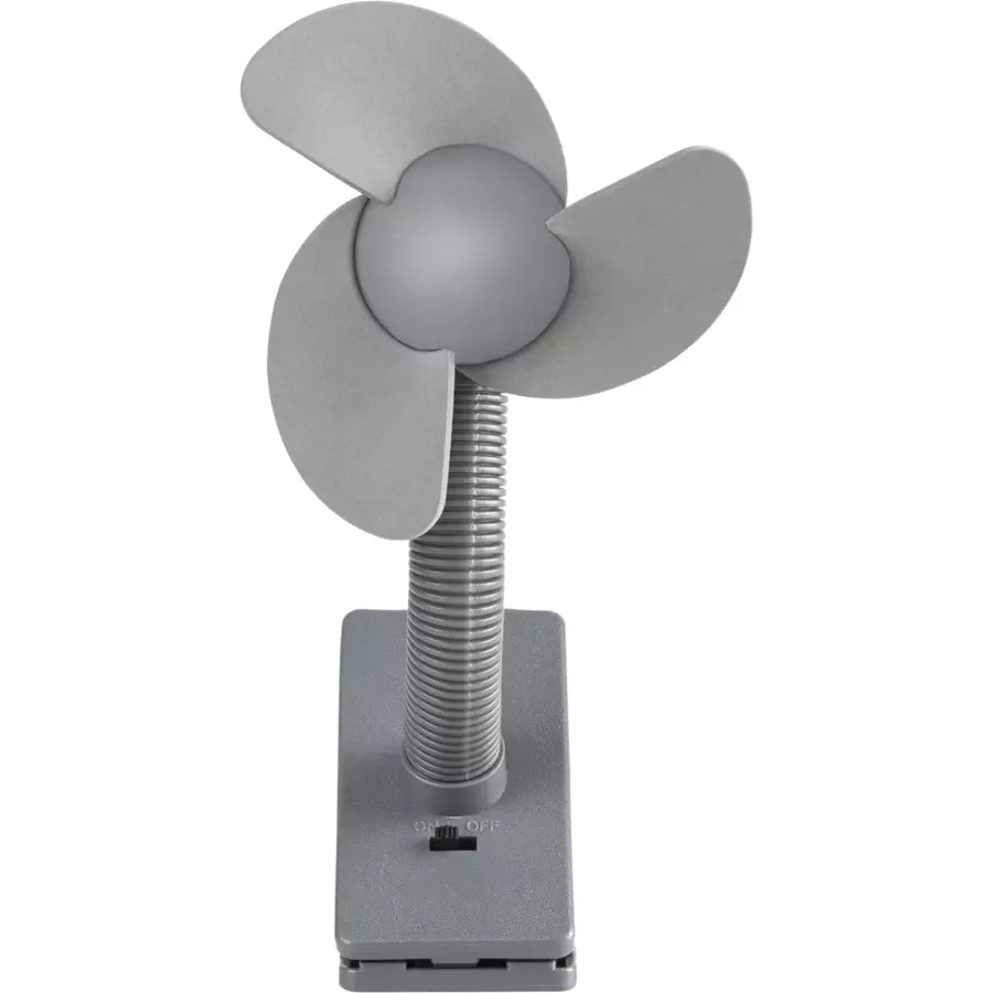 DOOKY Kinderwagen Ventilator Grau
