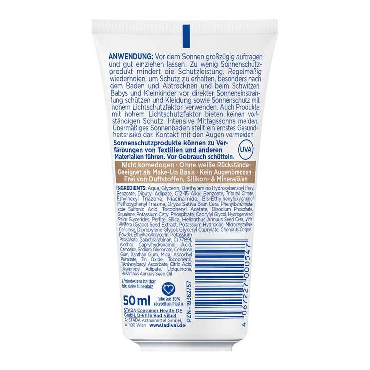 Ladival Anti-Pigmentflecken Creme Gesicht LSF 50 + , 50 ml
