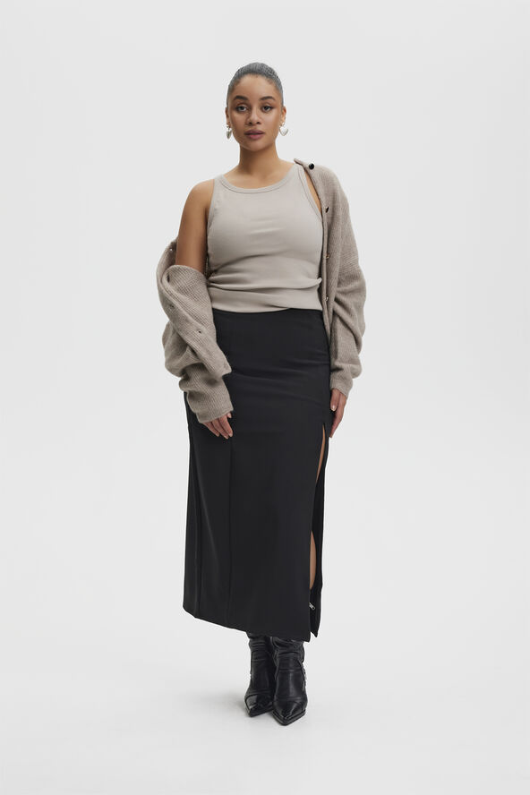 Gestuz JoelleGZ HW long skirt NOOS Black