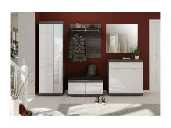 Porte-manteaux SCOTT – Design moderne avec étagère intégrée