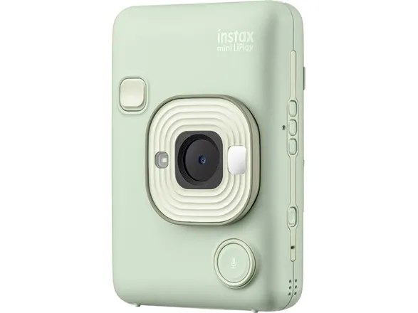 Fujifilm Instax Mini LiPlay - Digitalkamera - kompakt med hurtigfotoprinter - Bluetooth - matcha-grøn