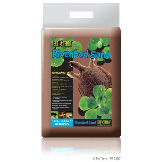 Sable du désert Riverbed ambré Exo Terra Sac 4,5 kg