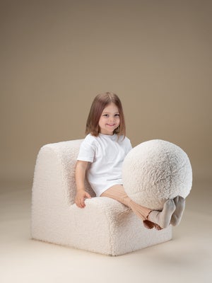 Wigiwama Ball Pyntepute, Cream White