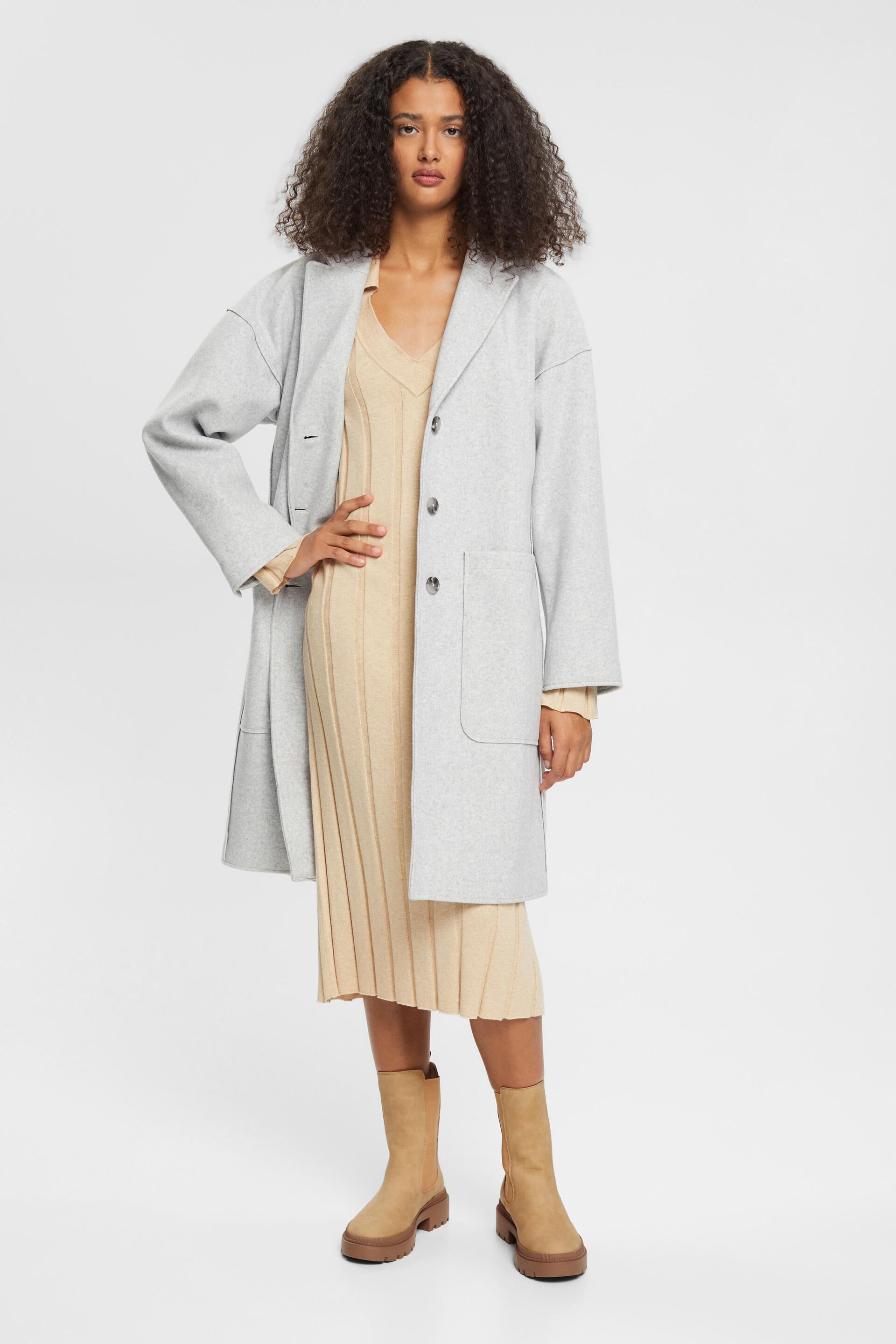 Manteau oversize non doublé