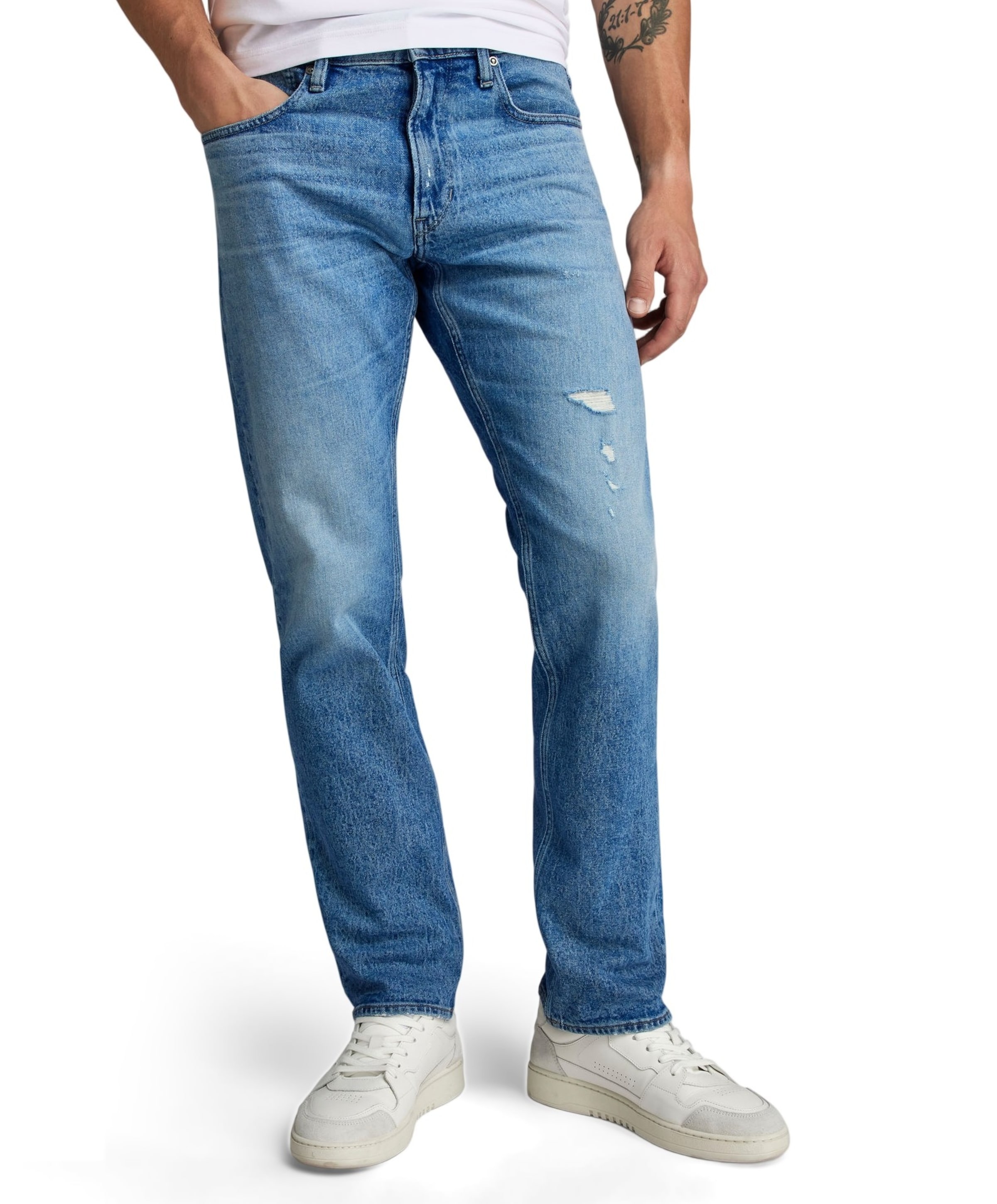G-Star Raw Mosa Straight heren jeans blauw