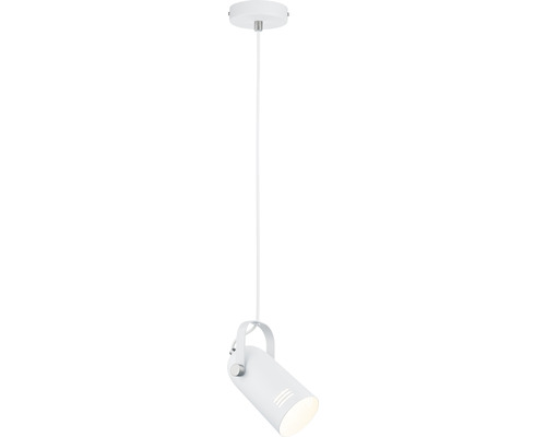 Plantenlamp, 1-lamp, HxØ 180x10 cm, wit