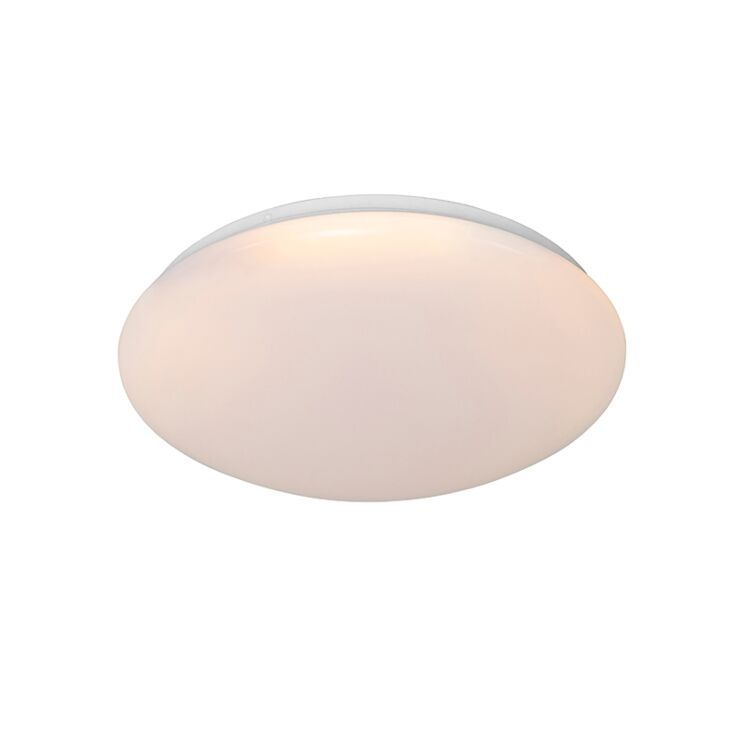 Smart moderne plafondlamp wit 38 cm incl. LED en RGB - Iene
