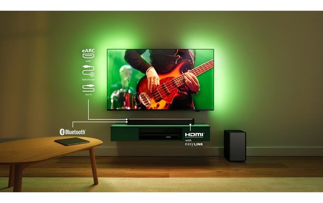 Philips Soundbar »TAB5309/10« 2.1 (Bluetooth Equalizer )