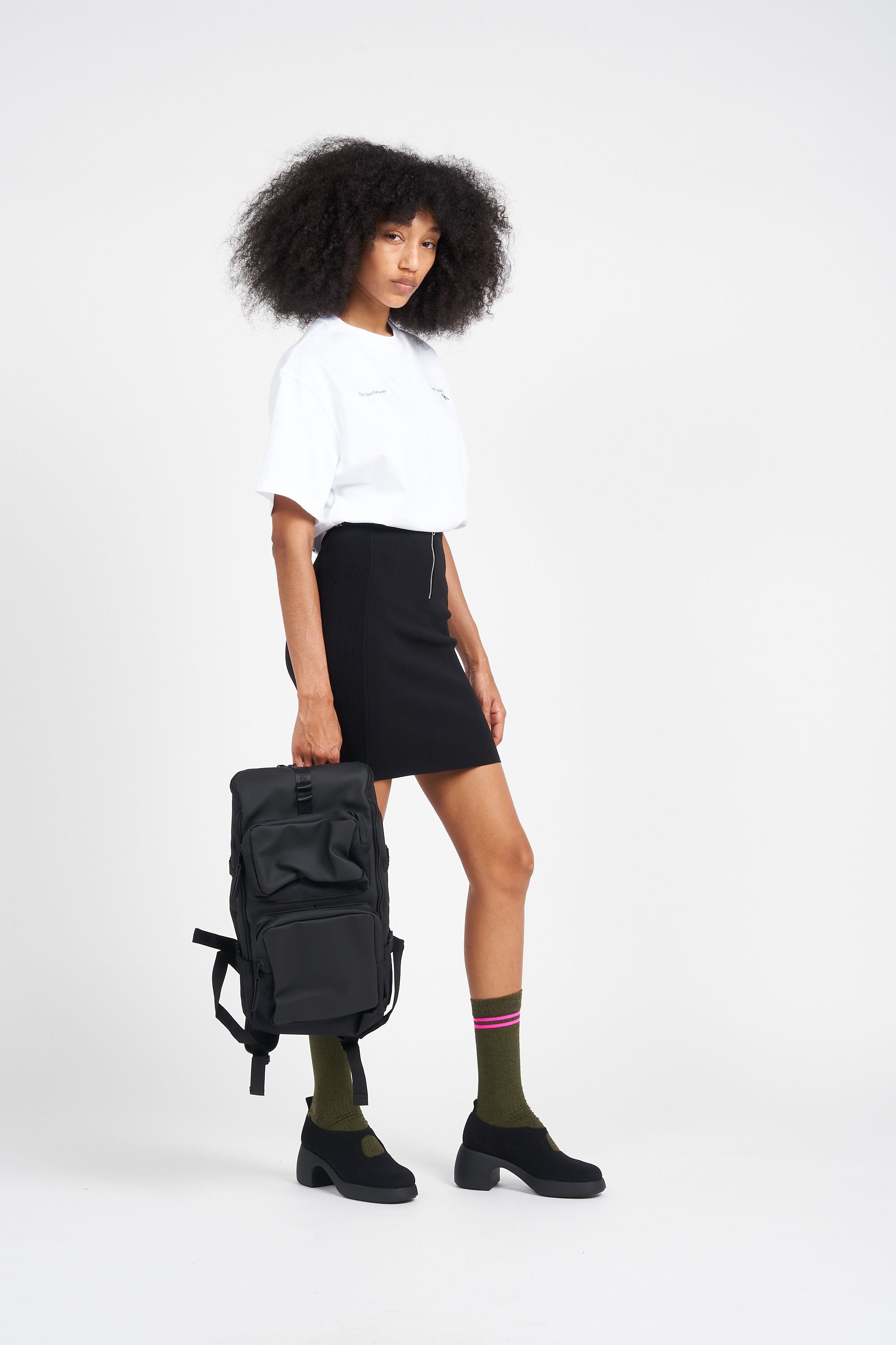 RAINS Sac à dos  Trail Cargo Backpack W3 Noir