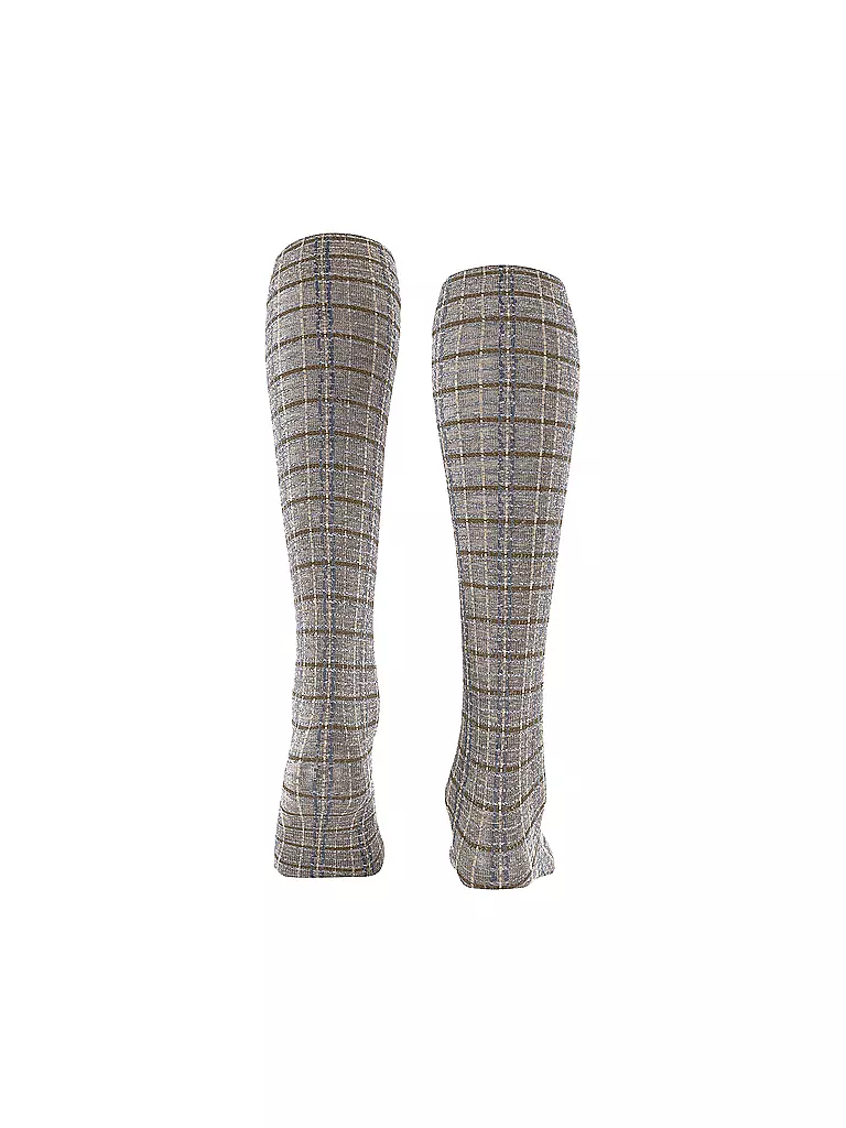 FALKE Kniestrümpfe DORMANT TWEED biscotti beige