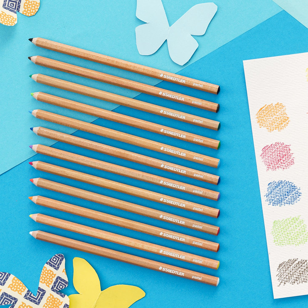 Køb Staedtler Farveblyanter Pastel Line Hexagonal