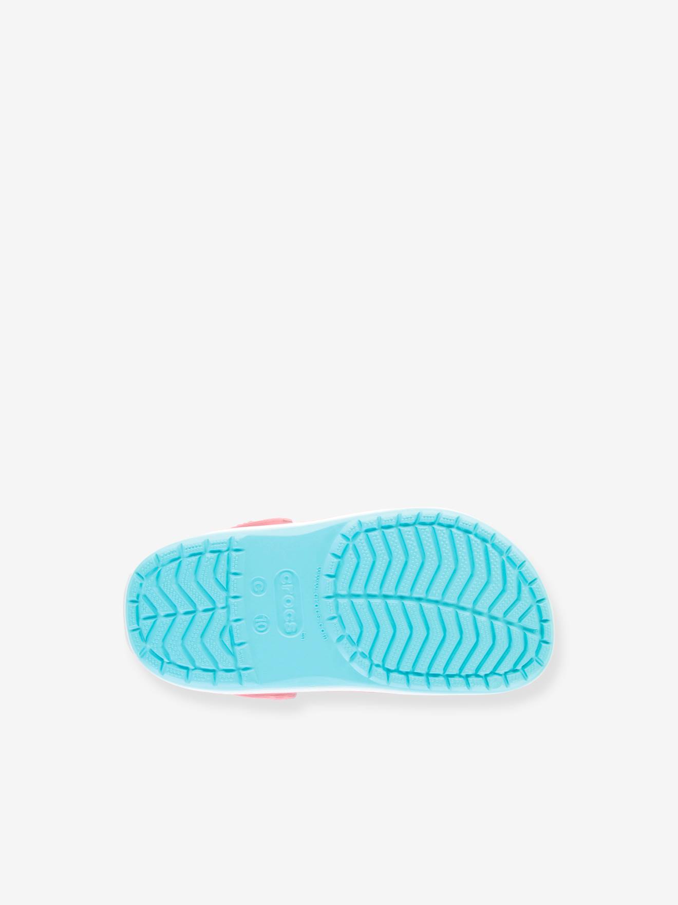 Crocband Clog T CROCS™ tamancos infantis azul claro liso
