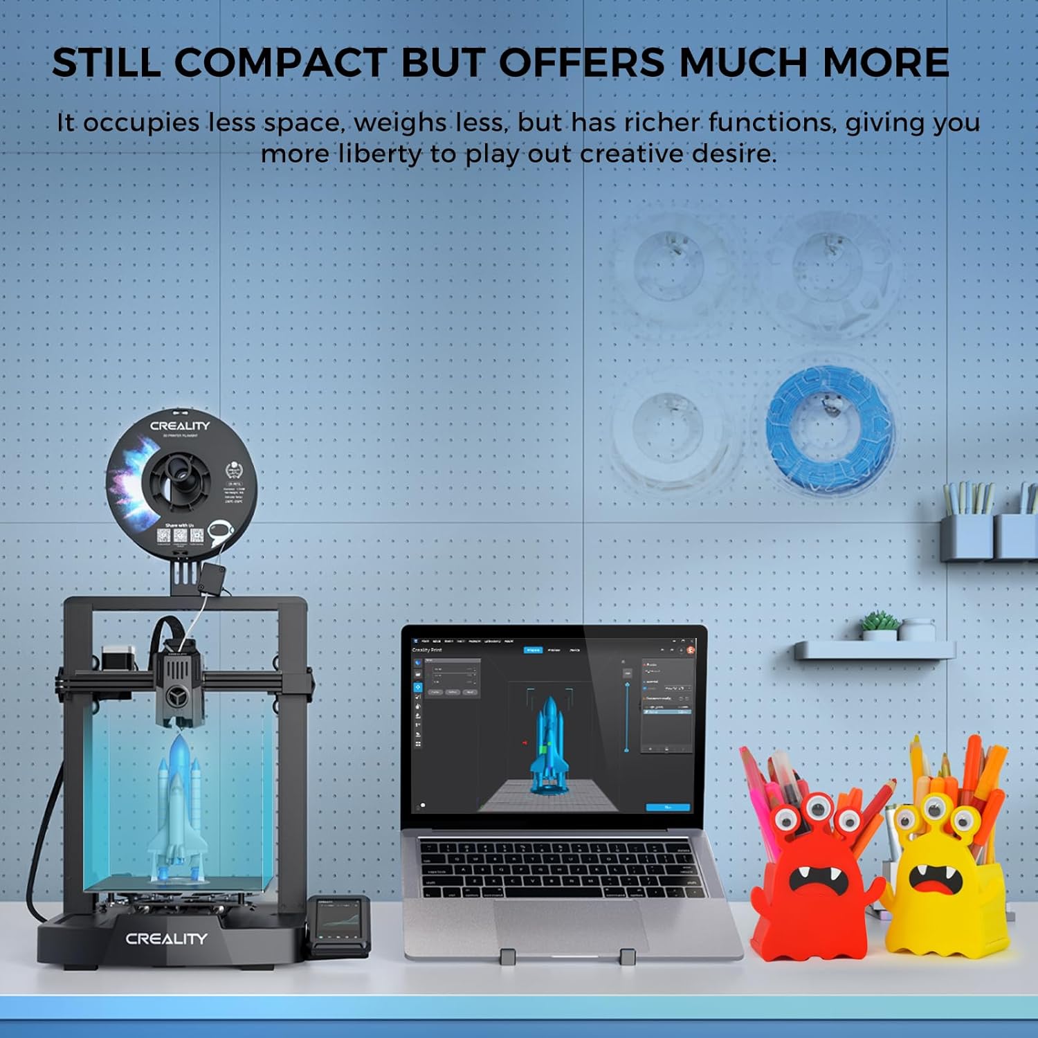 Imprimante 3D Creality Ender-3 V3 KE - 220 x 220 x 240 mm