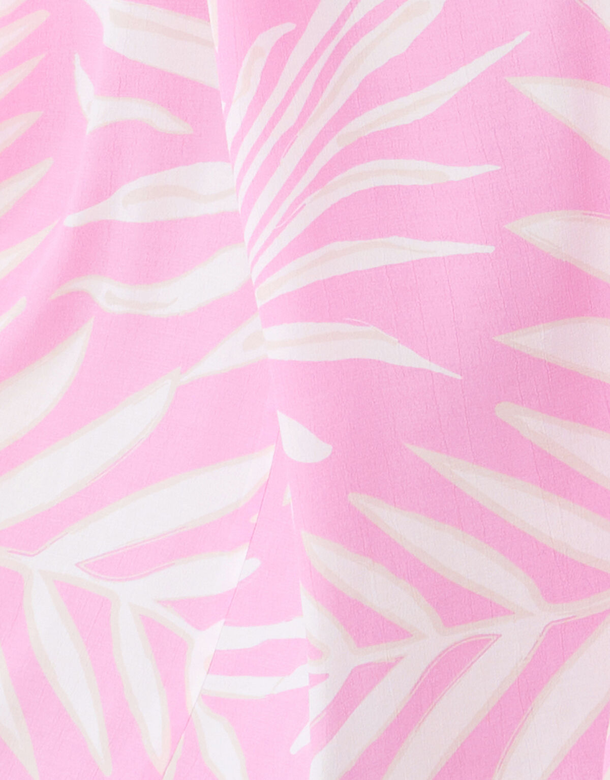 Printed Kimono Maxi Jurk Lichtroze