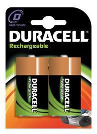Duracell Rechargeable D HR20 2st