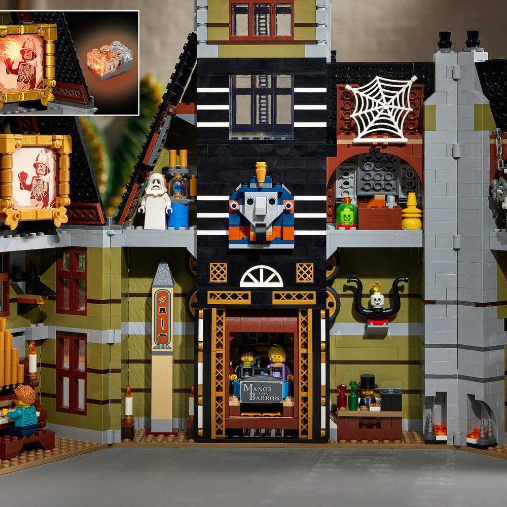 LEGO Creator 10273 Experten-Spukhaus-Modellbausatz für Erwachsene