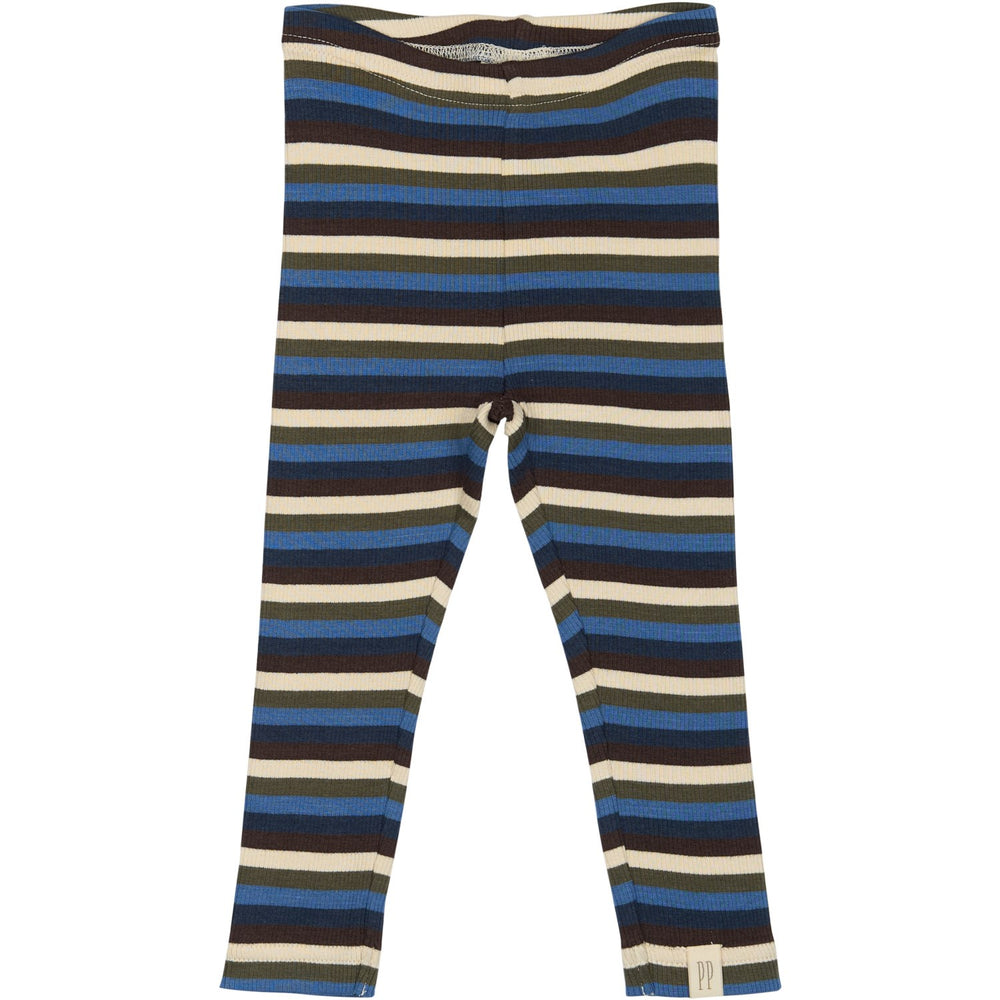 Køb Petit Piao True Navy Multistripe Legging Modal Multi Striped