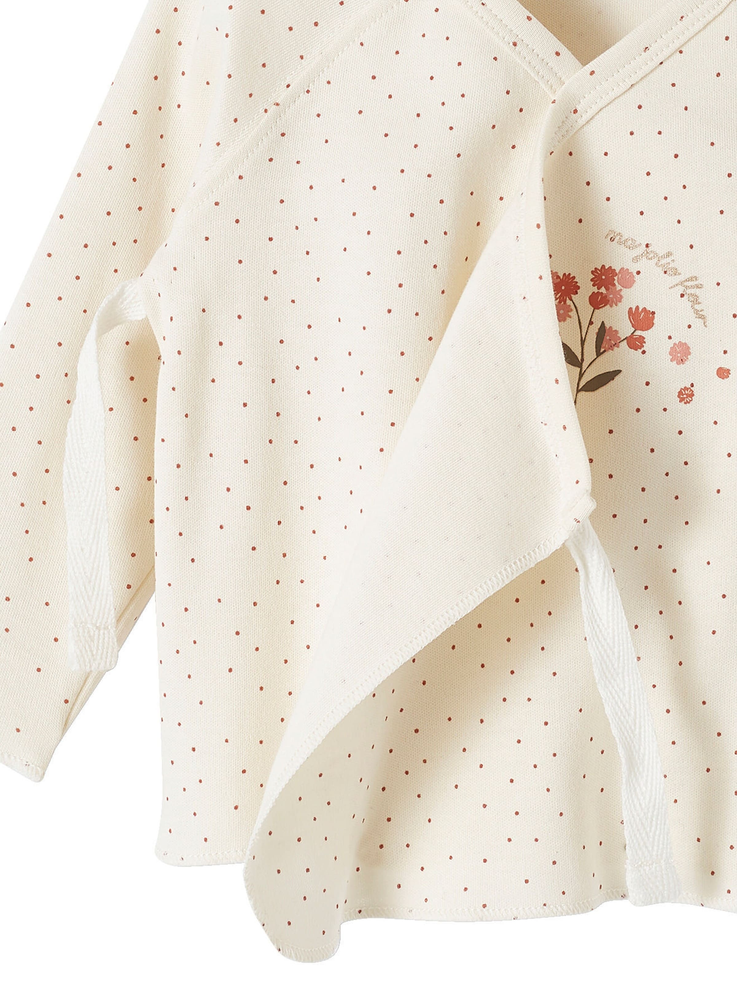 Vertbaudet Baby Wickeljacke BASIC wollweiß