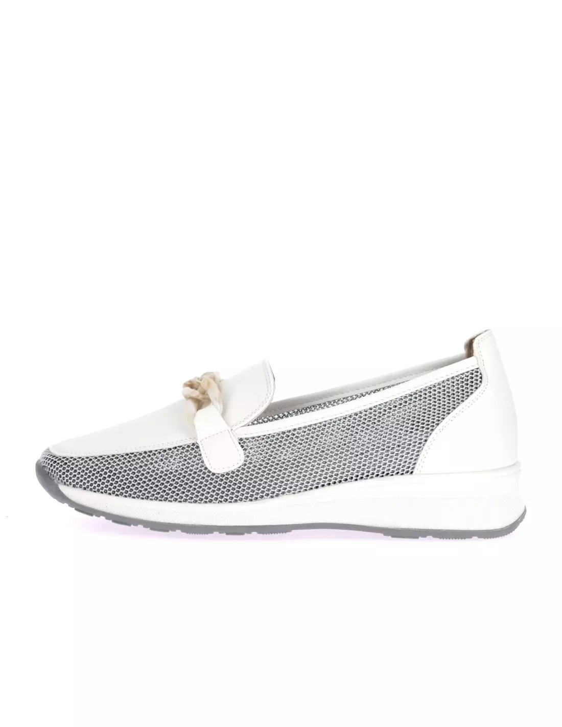 BBS B941830 - Mocassins & bateaux White