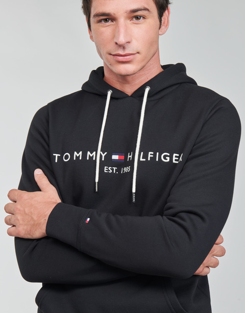 Tommy Hilfiger - TOMMY LOGO HOODY - Noir