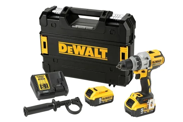 DeWALT DCD991P2 - Bor - ledningfri - 3-hastigheders - 95 N·m - 2 batterier - 18 V
