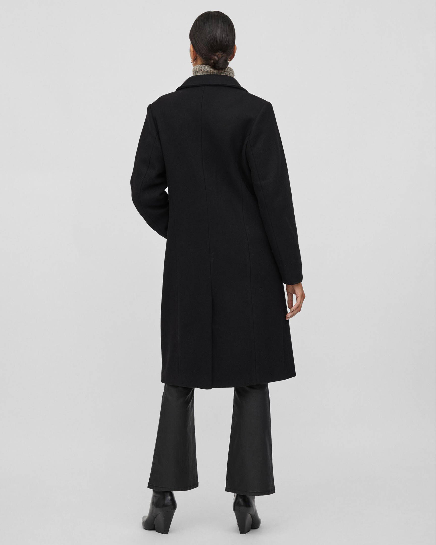 Vila| Damen Mantel mit Wolle VIVALJI