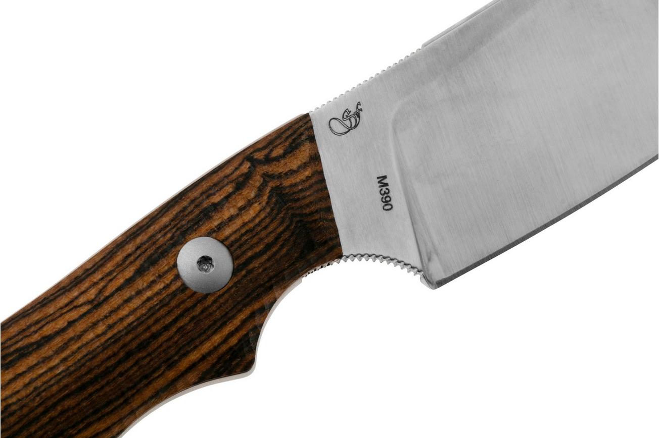 Viper Handy 2 VT4048BC Böhler M390, Bocote Wood, vaststaand mes
