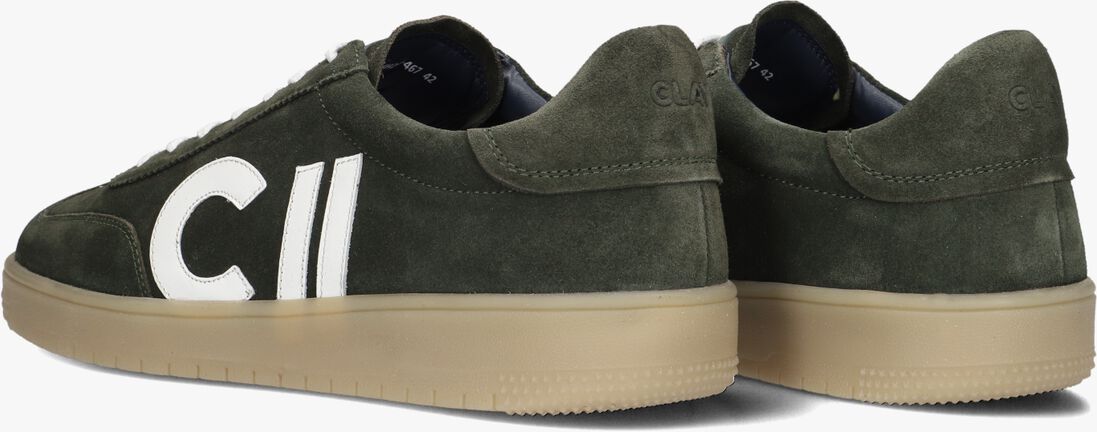 CLAY groene clay lage sneakers cl124h251