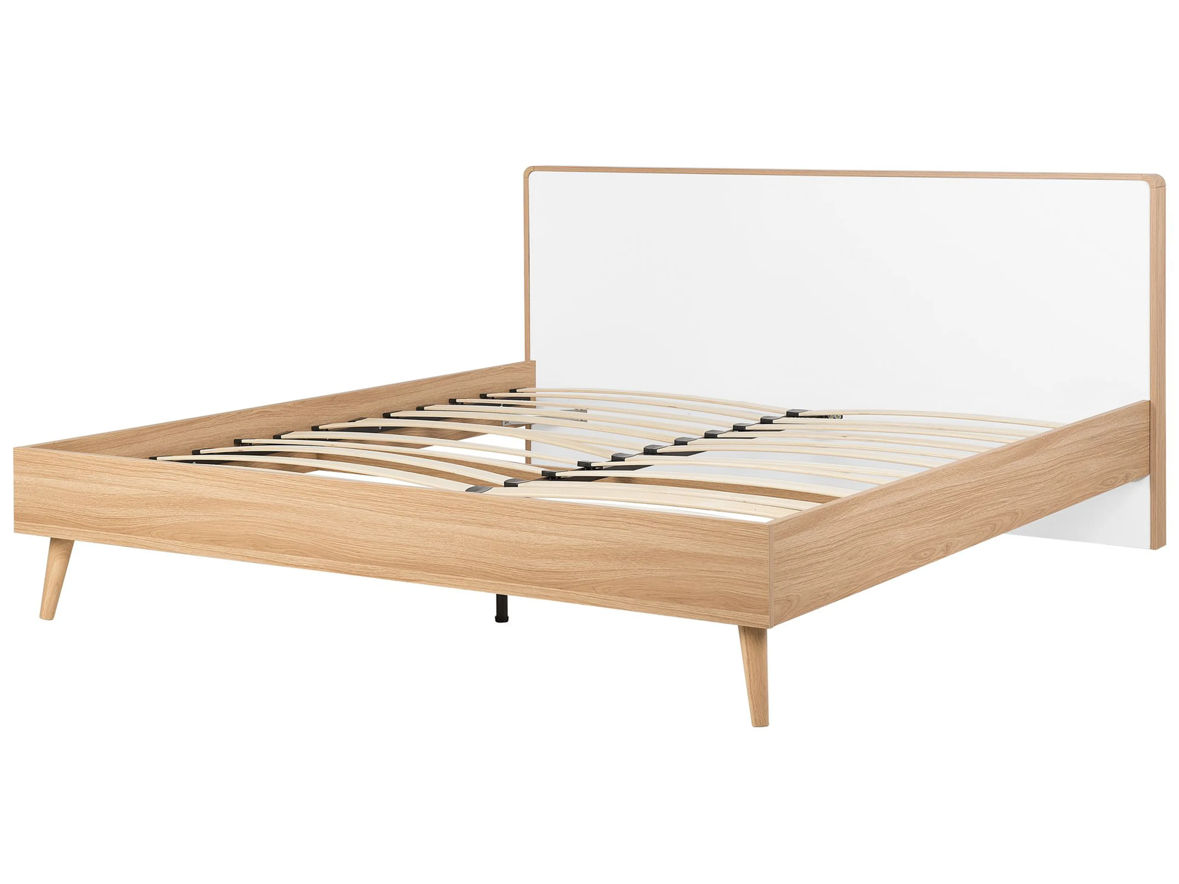 Bed SERRIS 180 x 200 cm Lichtbruin