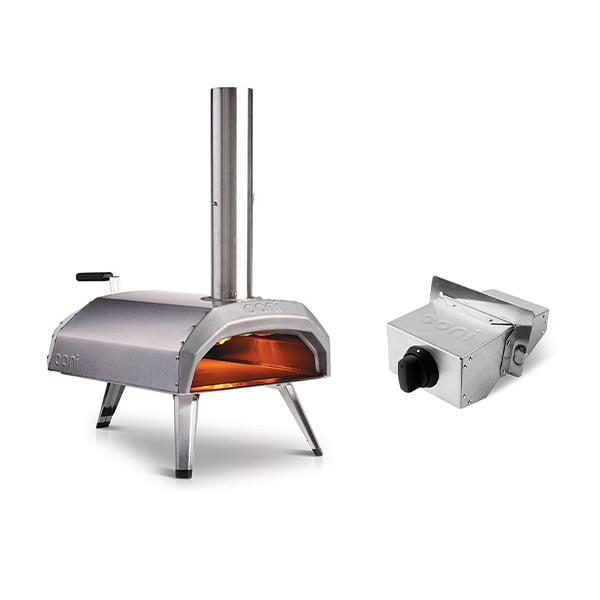 Lot Four à Pizza à bois Karu 12 et brûleur à gaz Ooni