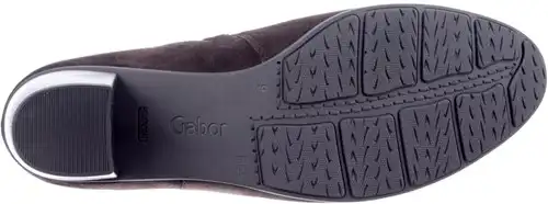 Gabor donkerbruin 75.523.18 - maat 9 enkellaars donkerbruin - maat 9 Calandschoen