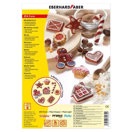 Eberhard Faber Modellierform Efaform Weihnachtsgebäck