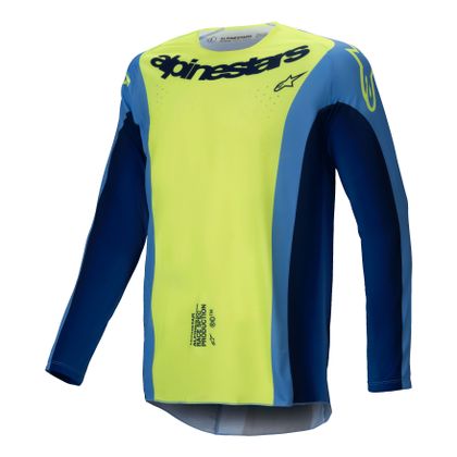 Maillot cross Alpinestars TECHSTAR - MELT 2025 - Jaune / Bleu