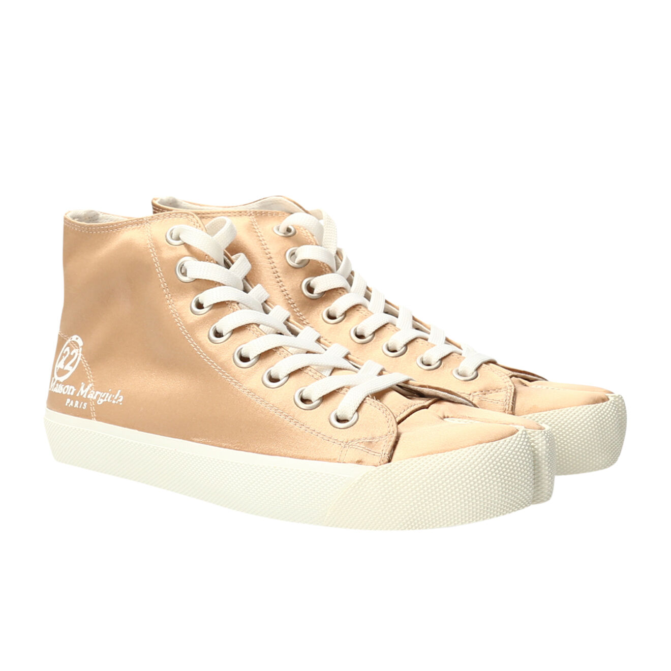 Martin Margiela Sneakers Elisa en Satin nudes