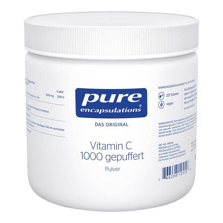 Pure Encapsulations Vitamin C 1000 gepuffert Pulver, 227 g