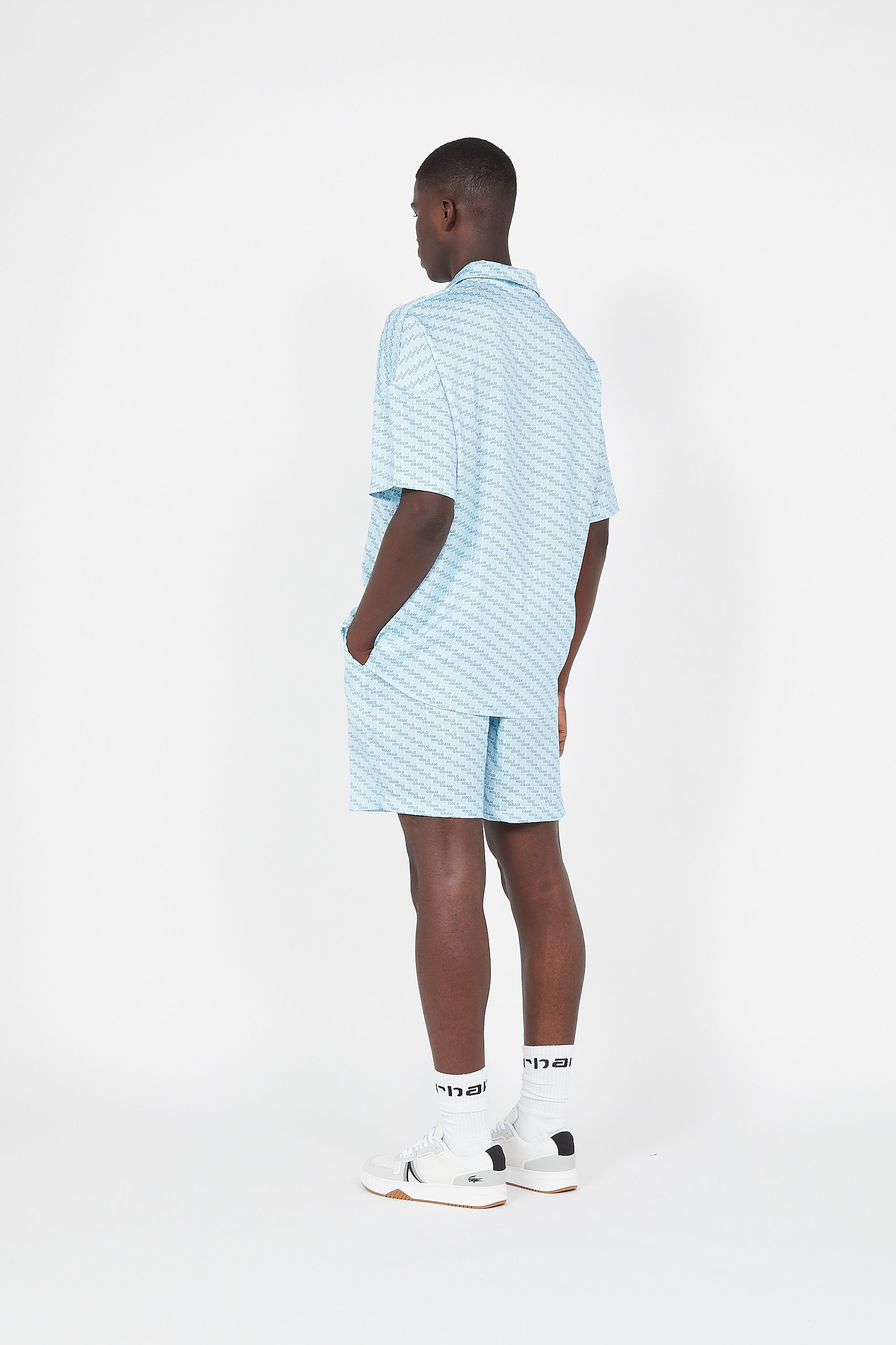 Hologram Chemise Bleu