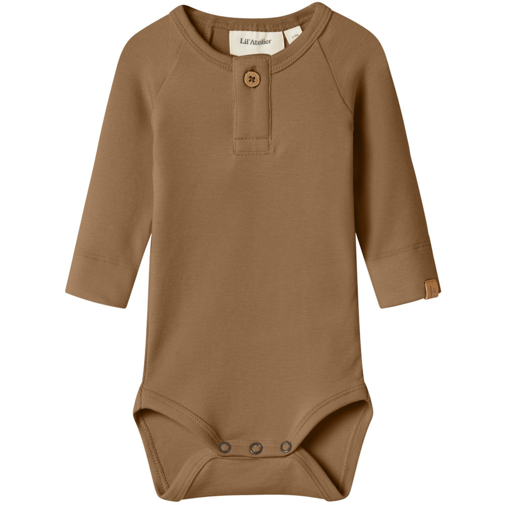 Køb Lil'Atelier Sepia Tint Nbmgayo Sim Ls Slim Body Lil