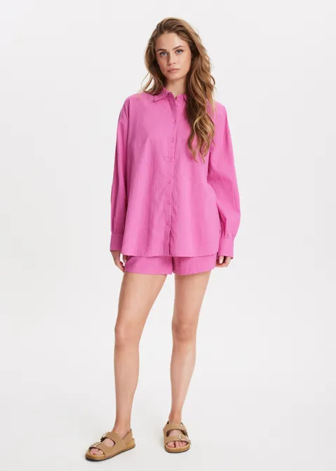 Katoenen blouse roze (ROS)