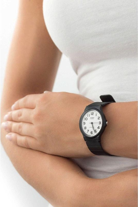 Casio - Collection - Herenhorloge - Zwart - Kunststof - 34 mm