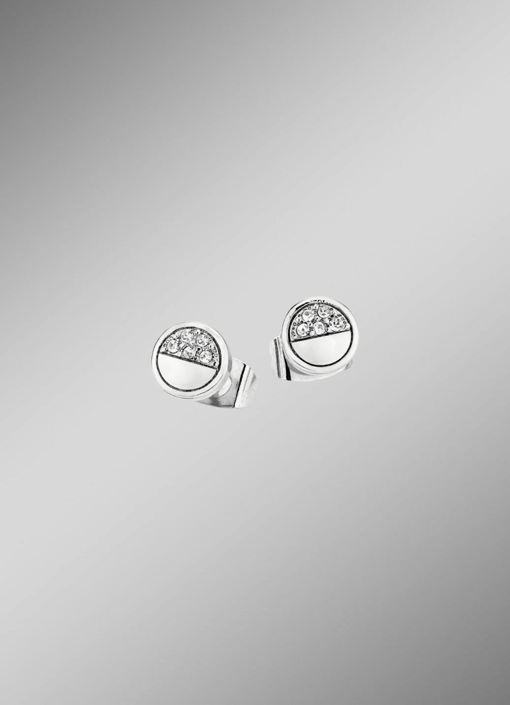 Silberfarbenes Damenuhrset 3-tlg.