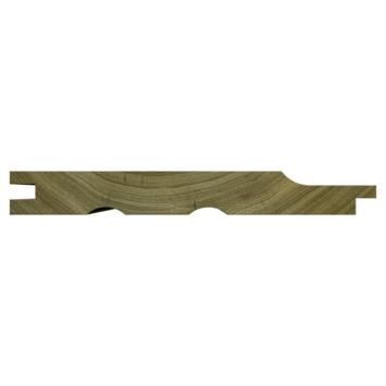 Rabatdeel vuren hout 1,7 x 13,5 x 180 cm